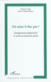 Où mène le Bac pro ? : enseignement professionnel et santé au travail des jeunes