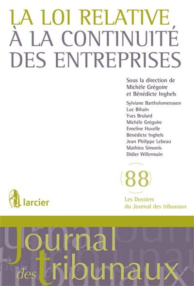 La loi relative à la continuité des entreprises