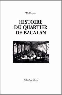 Histoire du quartier de Bacalan