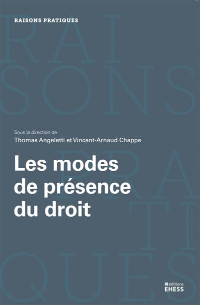 Les modes de présence du droit