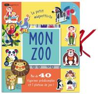 Mon zoo : plus de 40 figurines prédécoupées et 1 plateau de jeu !