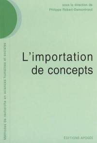 L'importation de concepts