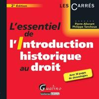 L'essentiel de l'introduction historique au droit