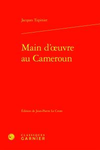 Main d'oeuvre au Cameroun