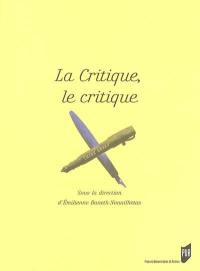 La critique, le critique