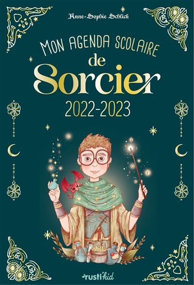 Mon agenda scolaire de sorcier 2022-2023