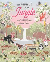 Les animaux de la jungle : 147 gommettes et des décors à colorier