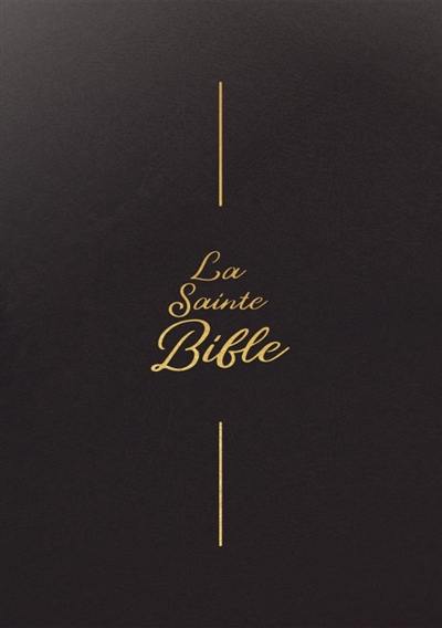 La sainte Bible