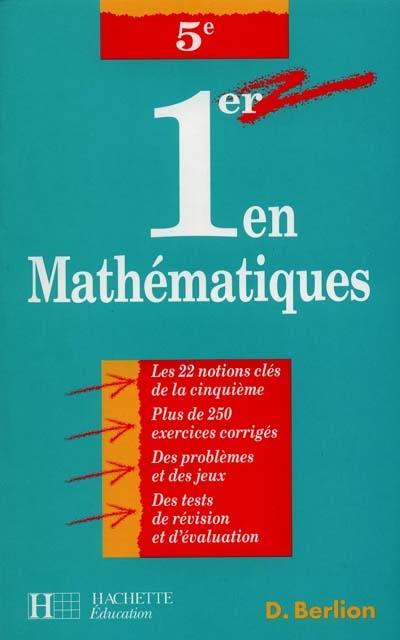 1er en mathématiques, 5e