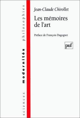 Les mémoires de l'art