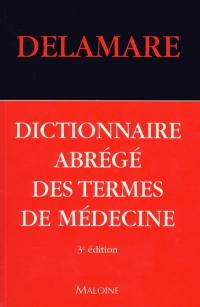 Dictionnaire abrégé des termes de médecine