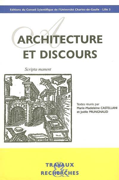 Architecture et discours