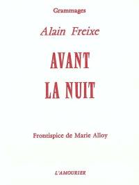 Avant la nuit