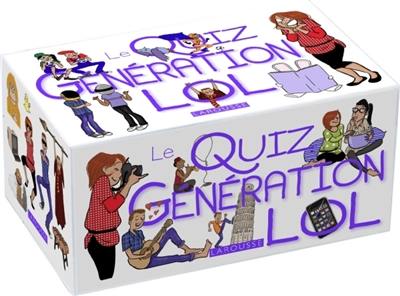 Le quiz génération LOL