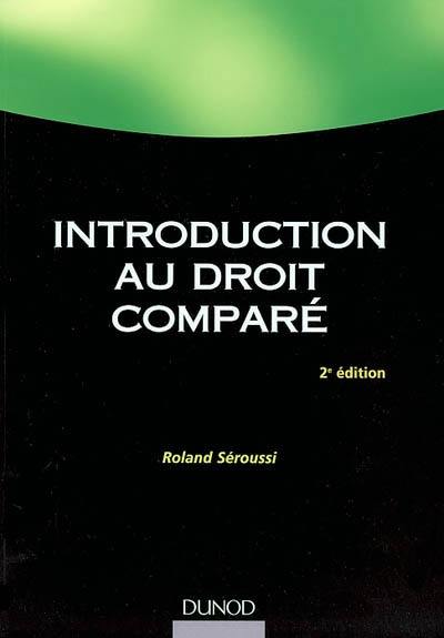 Introduction au droit comparé