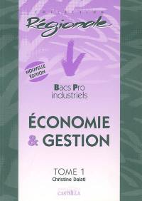 Economie et gestion, bacs pro industriels. Vol. 1. Feuillets détachables