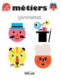 Métiers : gommettes