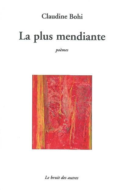 La plus mendiante : poèmes