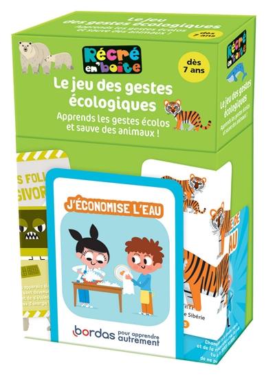 Le jeu des gestes écologiques : apprends les gestes écolos et sauve des animaux !