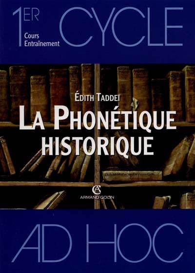 La phonétique historique