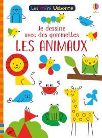 Les animaux : je dessine avec des gommettes