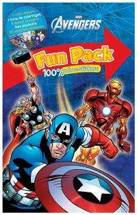 Avengers : fun pack : 100 % colo et stickers