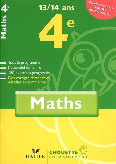 Mathématiques 4e, 13-14 ans