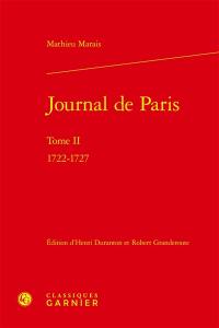 Journal de Paris. Vol. 2. 1722-1727