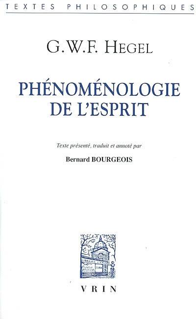 Phénoménologie de l'esprit