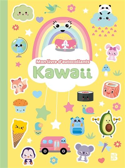 Kawaii : mon livre d'autocollants