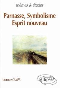 Parnasse, symbolisme, esprit nouveau