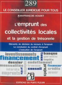 L'emprunt des collectivités locales et la gestion de trésorerie