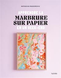 Apprendre la marbrure sur papier en un week-end