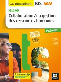 Bloc 3 collaboration à la gestion des ressources humaines, BTS SAM 1re et 2e années : réforme BTS 2018 : à jour réforme code du travail