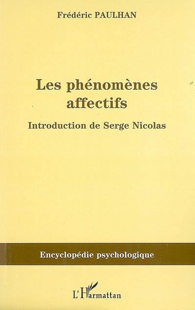 Les phénomènes affectifs (1887)