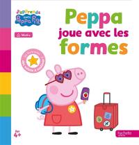 Peppa joue avec les formes