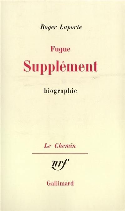 Fugue : supplément