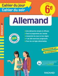 Allemand 6e, cycle 3, 11-12 ans : nouveaux programmes 2016