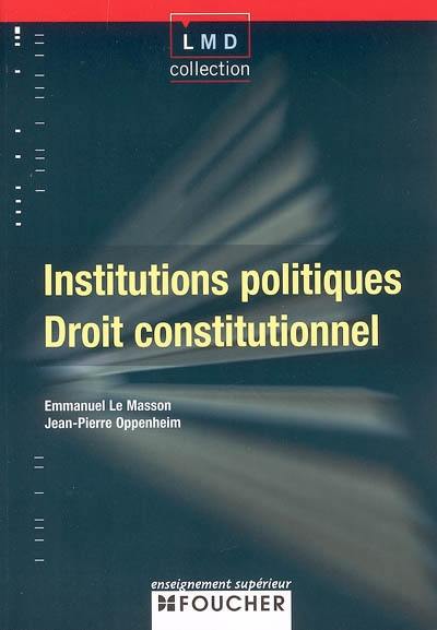 Institutions politiques, droit constitutionnel : institutions européennes