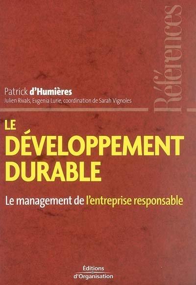 Le développement durable