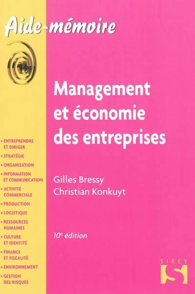 Management et économie des entreprises