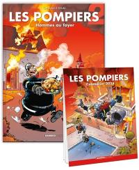 Les pompiers : pack tome 2 + calendrier 2025