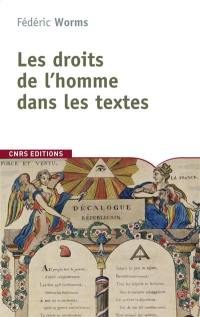 Droits de l'homme et philosophie : une anthologie (1789-1914)