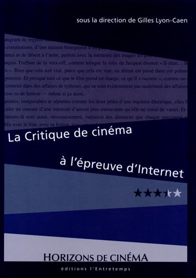 La critique de cinéma à l'épreuve d'Internet