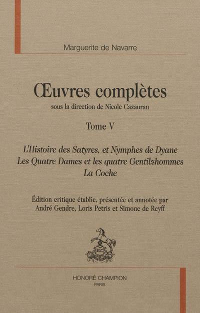 Oeuvres complètes. Vol. 5