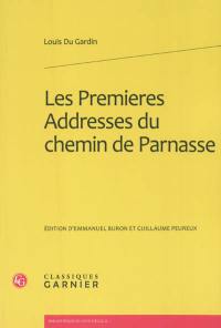 Les premieres Addresses du chemin de Parnasse