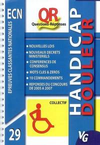 Handicap douleur et soins palliatifs : ECN, épreuves classantes nationales, modules 4 & 6