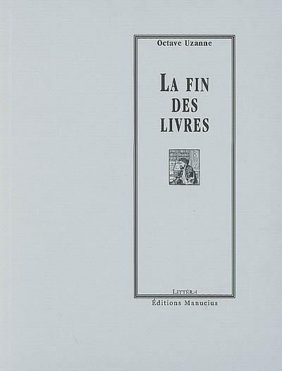 La fin des livres