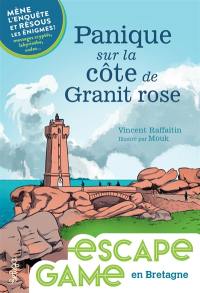 Panique sur la Côte de Granit rose : mène l'enquête et résous les énigmes ! : messages cryptés, labyrinthe, codes...