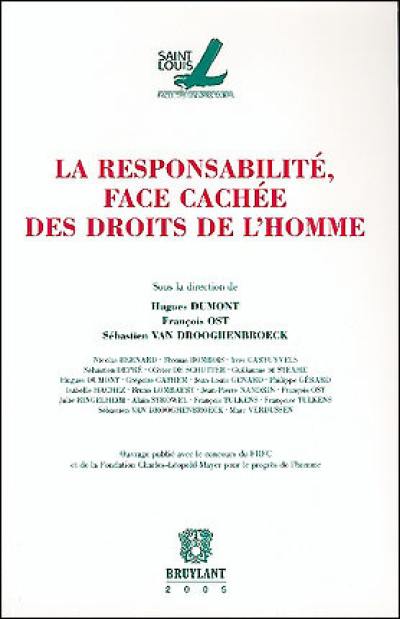 La responsabilité, face cachée des droits de l'homme